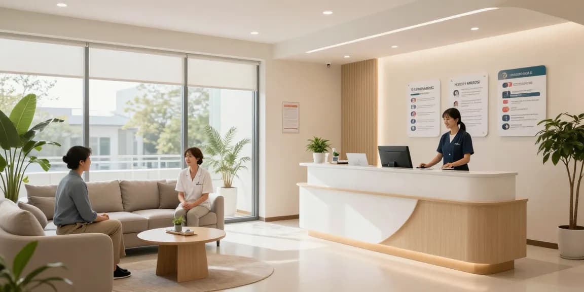 Hair transplant turkey at a modern health clinic with patient care amenities.