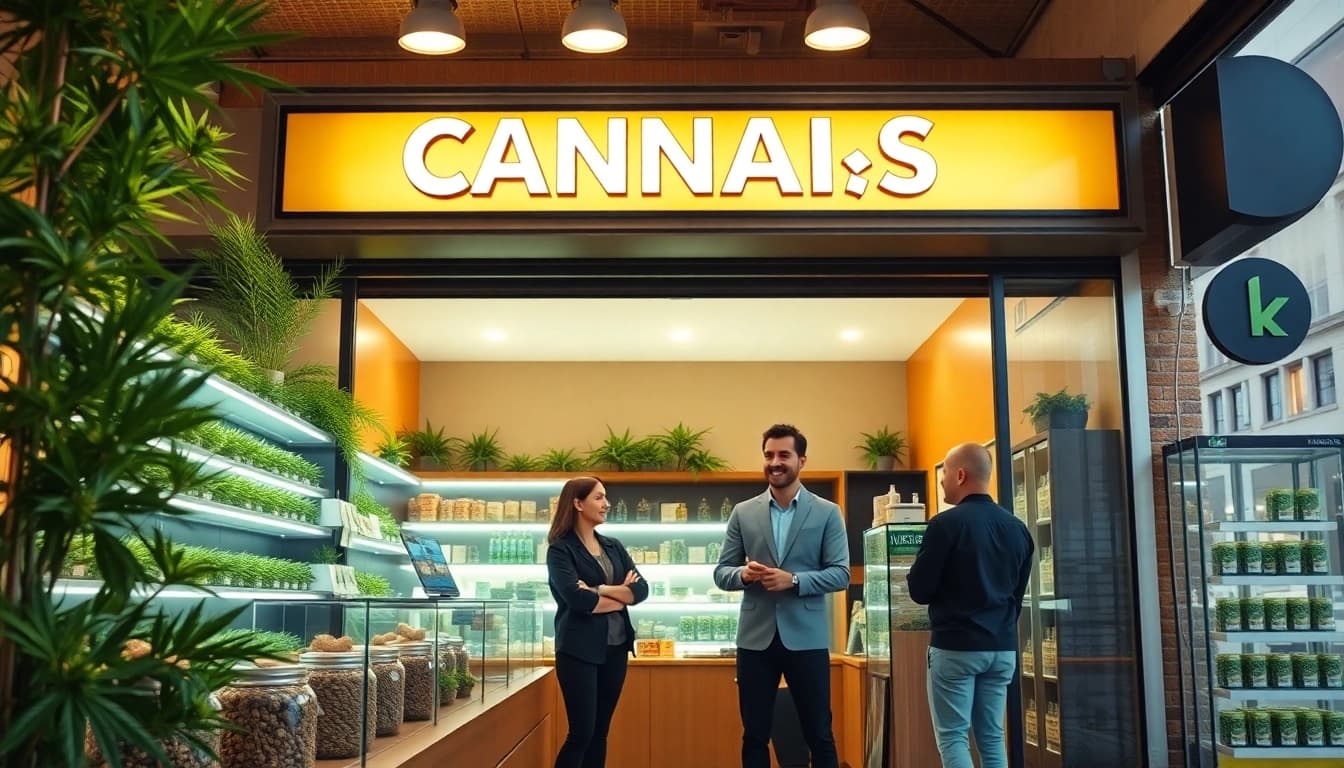 Visit sites to buy weed at a welcoming dispensary with friendly staff and vibrant products.