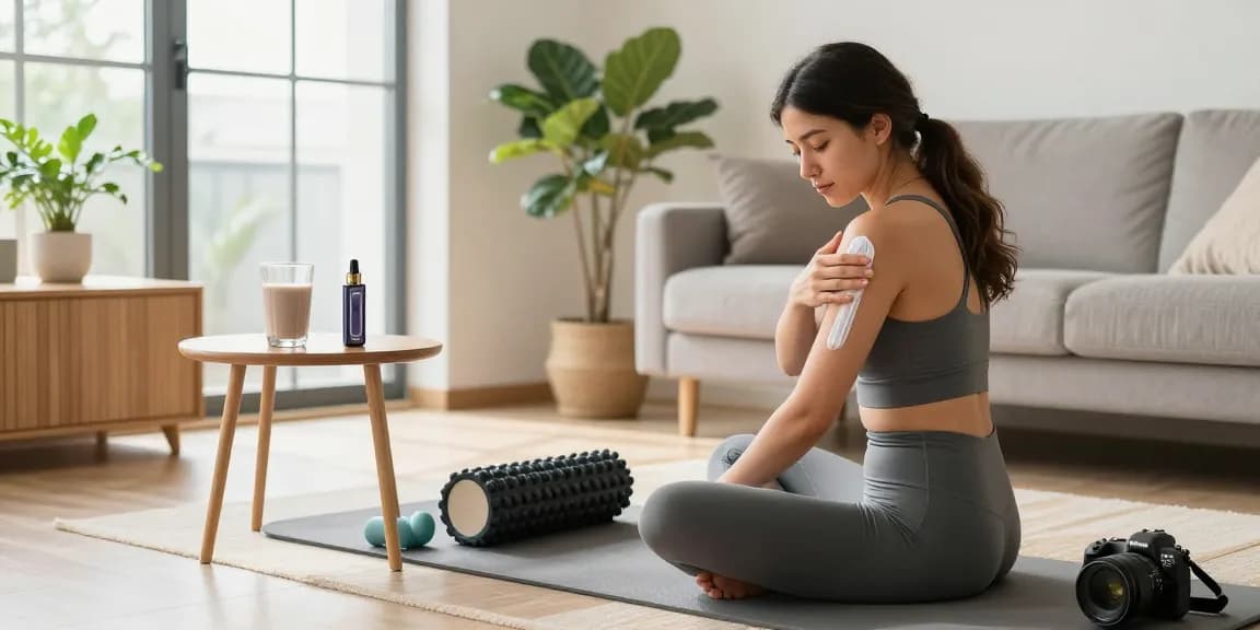 Vape for weed with premium CBD topical in serene recovery setting, highlighting natural wellness.