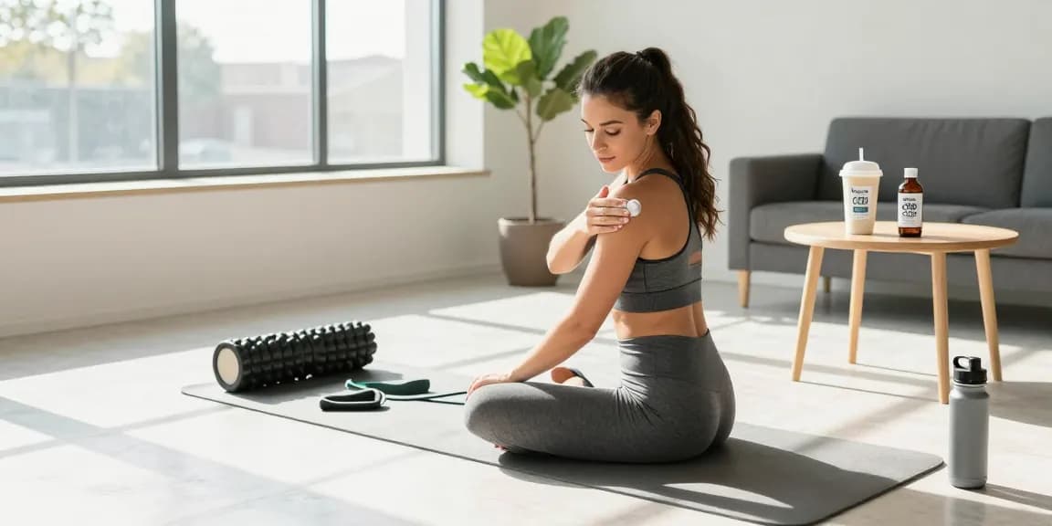 How to Use Hempworx Relief CBD Cream for natural wellness in a post-workout recovery routine with CBD oil.