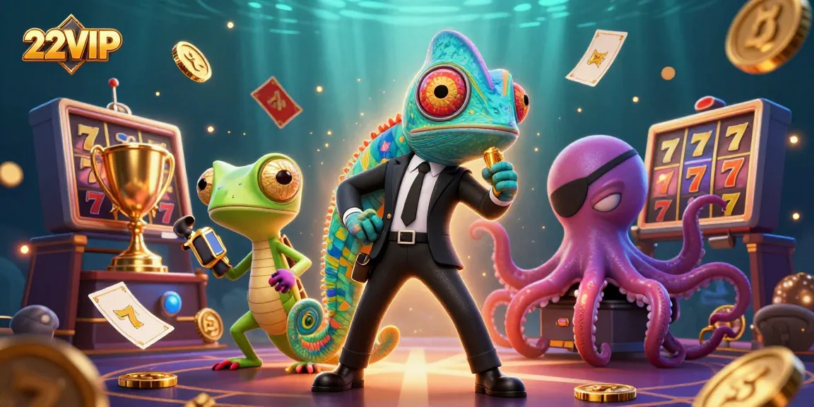 Experience thrilling wins at 22VIP with dynamic slot elements and engaging characters.