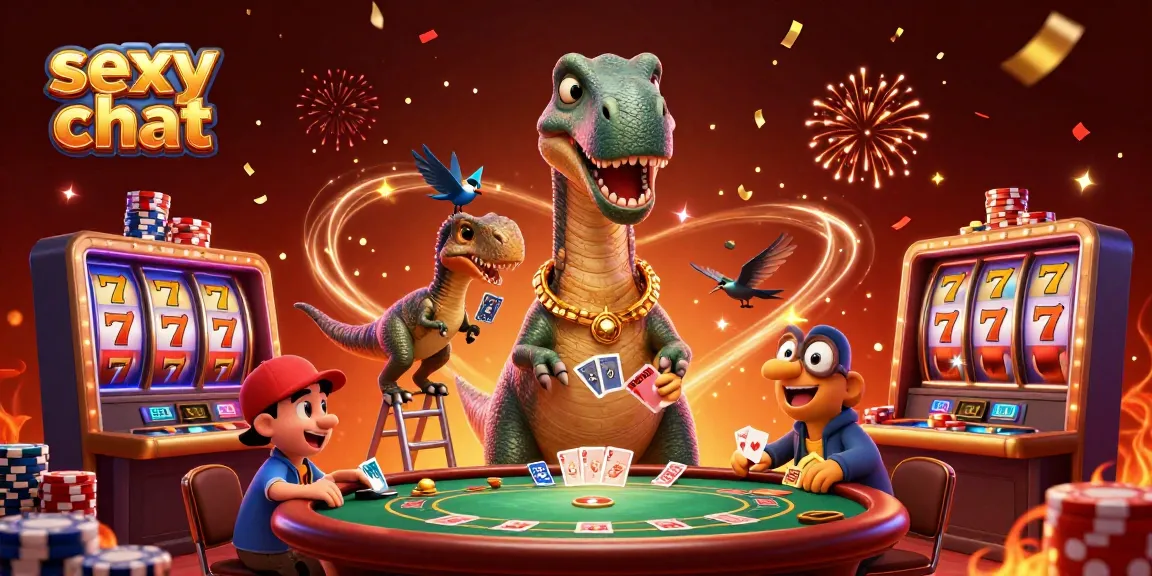 Engage in sexy chat with real players at a vibrant online casino, featuring captivating characters and dynamic game elements.