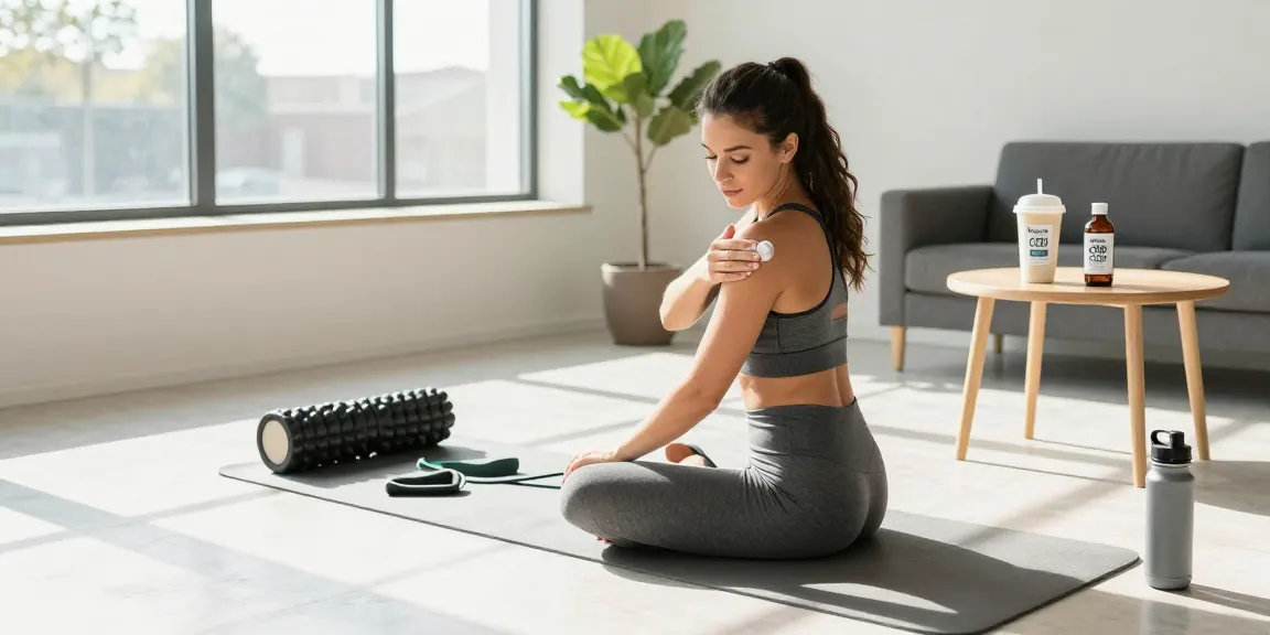 How to Use Hempworx Relief CBD Cream for natural wellness in a post-workout recovery routine with CBD oil.