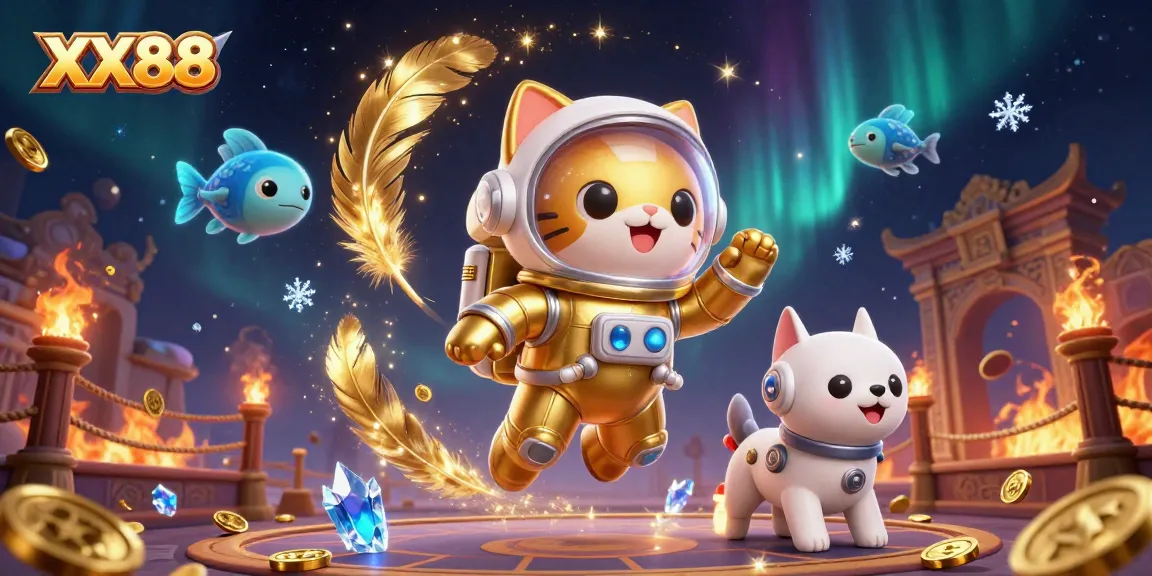 Engage in thrilling gameplay at XX88 with exciting casino elements and vibrant animations.
