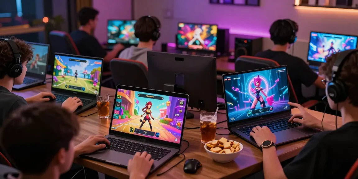 Players engaging in diverse sex games online in a vibrant gaming lounge environment.