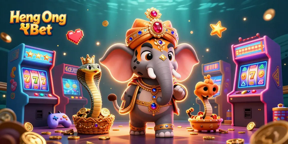 Engage with thrilling slot games at Heng Ong Bet while enjoying interactive casino elements.