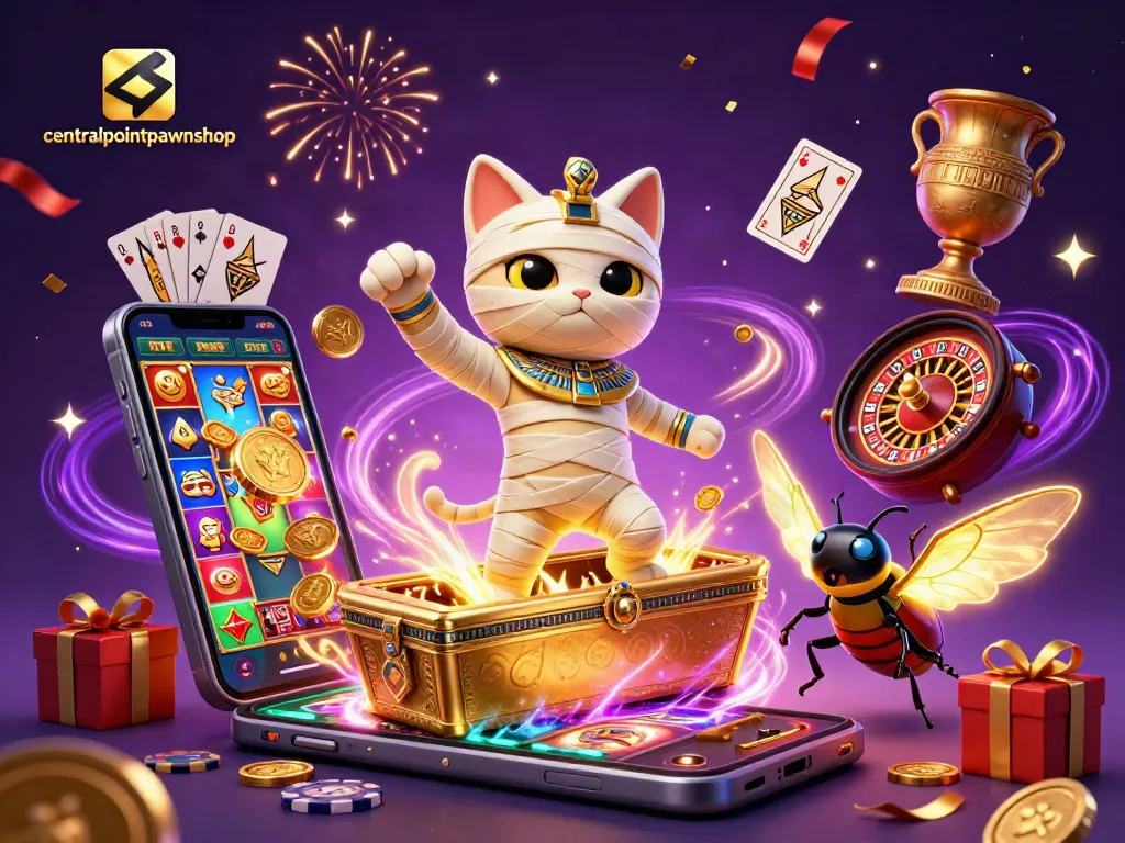 centralpointpawnshop memicu keseruannya dengan kucing mumi dan permainan slot yang menarik.