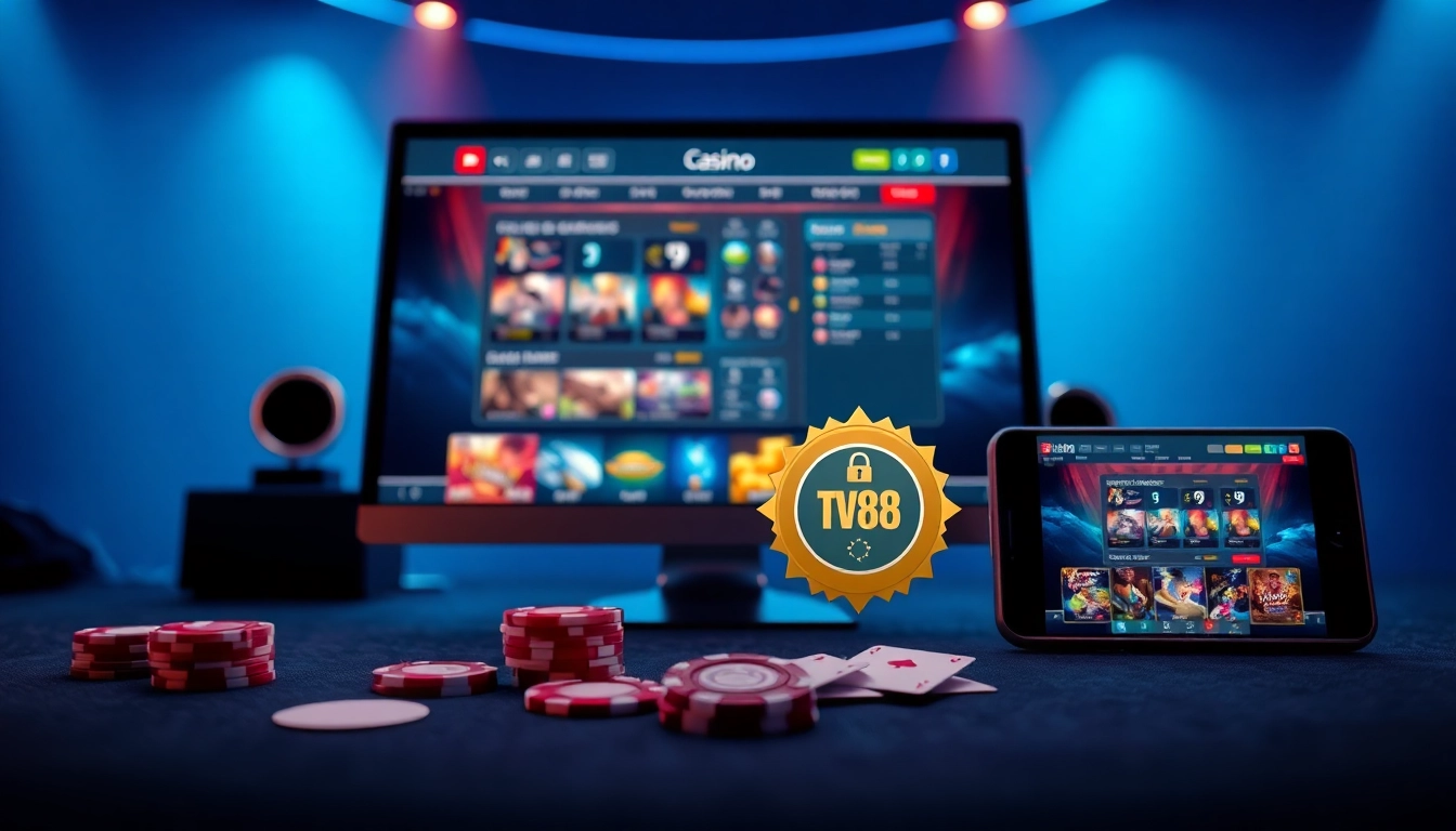 TV88 offers an exciting online gambling experience with a user-friendly interface, secure transactions, and diverse game options.