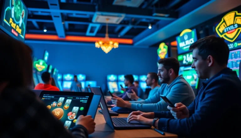 Exciting online gaming experience at https://whycazino.com with vibrant players and modern interfaces.