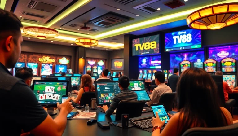 Experience thrilling gaming on TV88 - the trusted online gambling platform, where players enjoy a variety of exciting games.