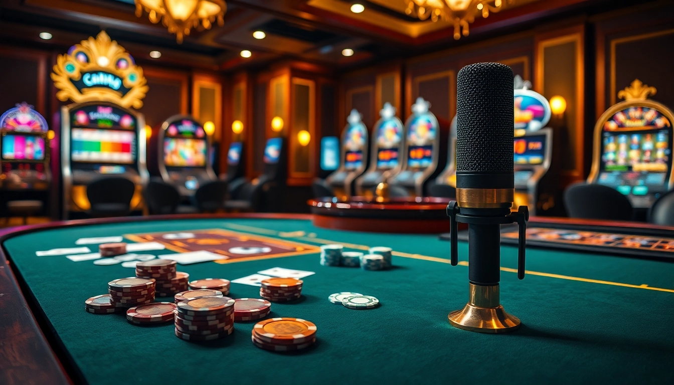 Record thrilling casino moments with the MV 88 microphone at an opulent poker table.