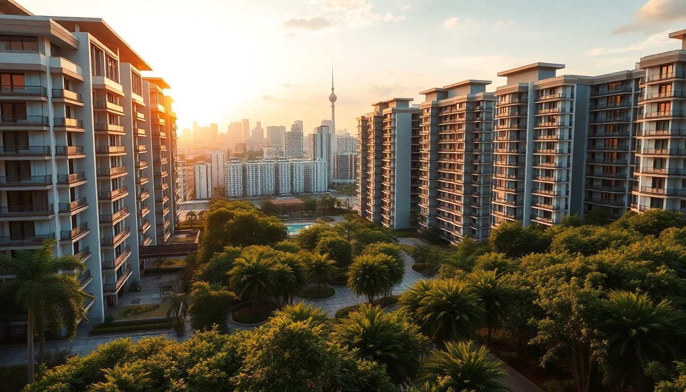 Explore the luxurious design of Tampines EC amidst lush greenery and vibrant skyline.