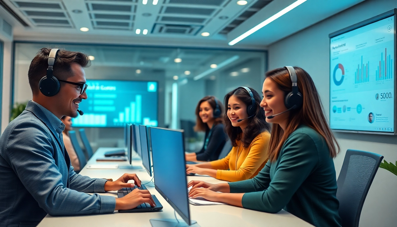 美洽官网客服人员在现代办公室高效使用AI技术