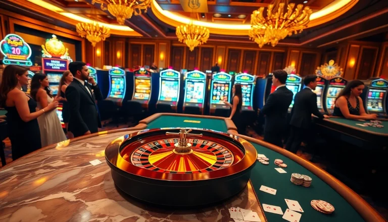 Experience thrilling casino excitement at https://ok88.tech/ with live games, slot machines, and high-stakes poker.