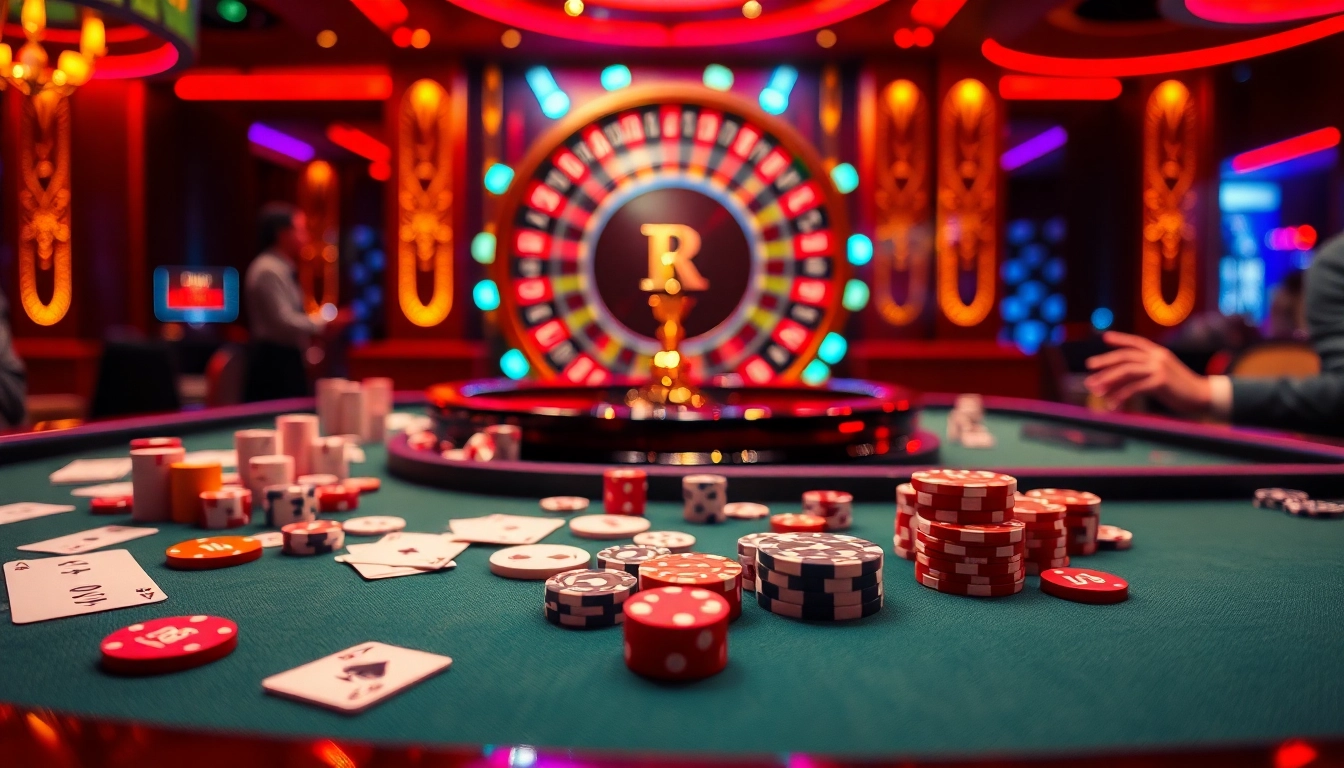 Experience the excitement at bk8thai ทางเข้า with vibrant casino tables and engaging gameplay.