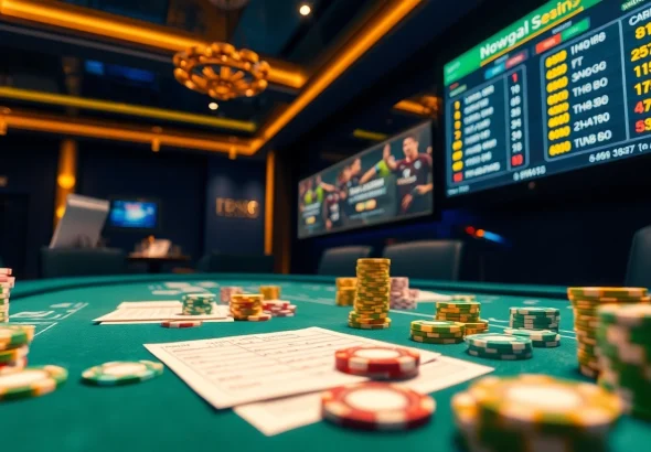 Betting action on Nowgoal bóng đá with vibrant football themes and excitement.